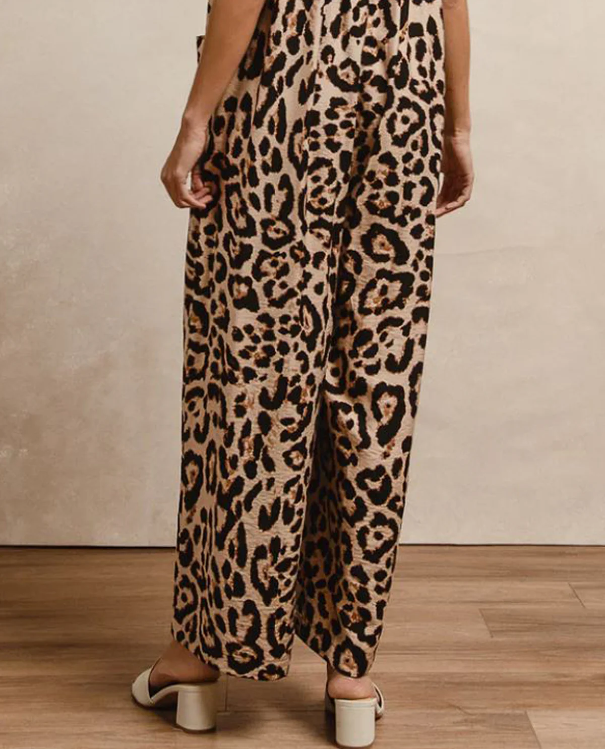 Leopard Print Overalls - Image 4