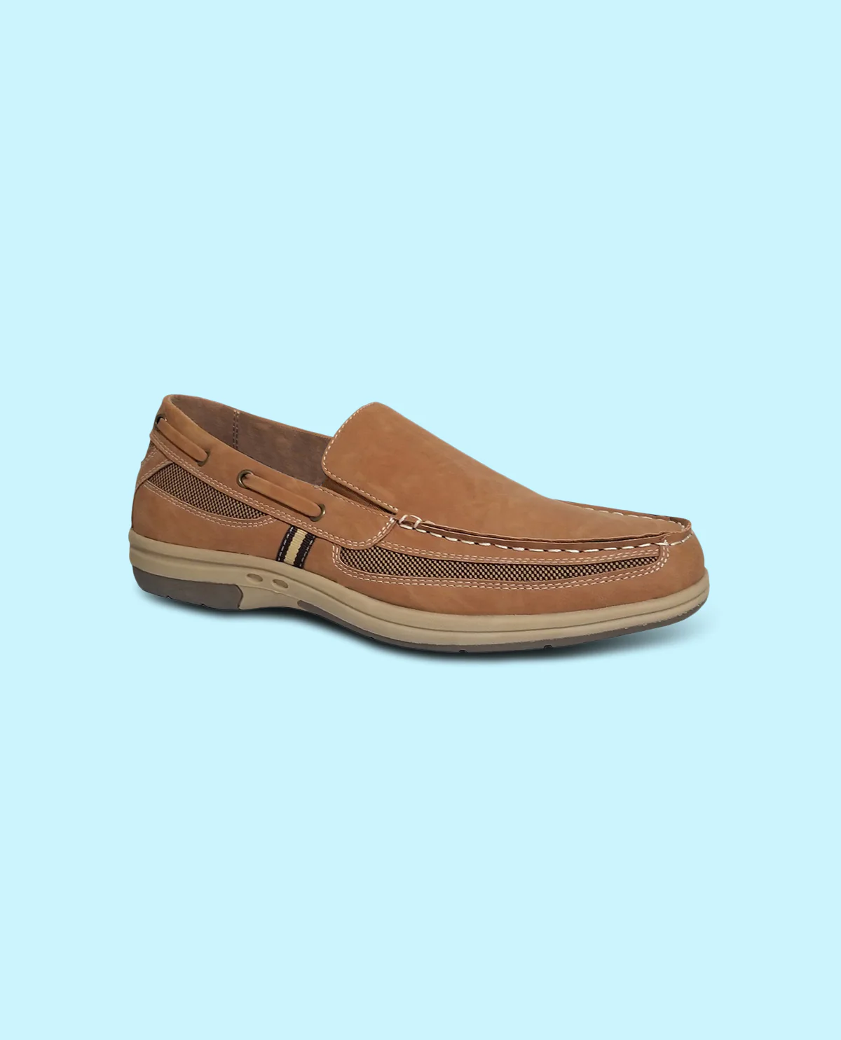 Quay Slip On Boat Tan - Image 4